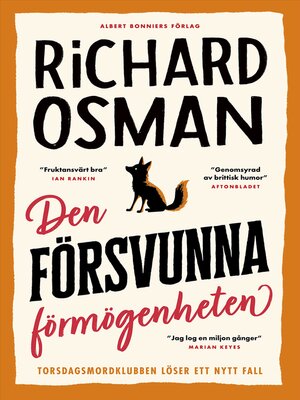 cover image of Den försvunna förmögenheten